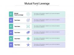 Mutual fund leverage ppt powerpoint presentation gallery designs cpb