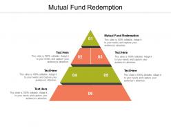 Mutual fund redemption ppt powerpoint presentation styles gridlines cpb