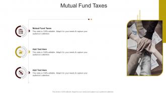 Mutual Fund Taxes In Powerpoint And Google Slides Cpb