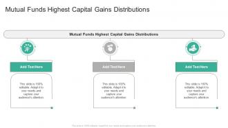 Mutual Funds Highest Capital Gains Distributions In Powerpoint And Google Slides Cpb