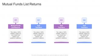 Mutual Funds List Returns In Powerpoint And Google Slides Cpb