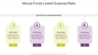 Mutual Funds Lowest Expense Ratio In Powerpoint And Google Slides Cpb