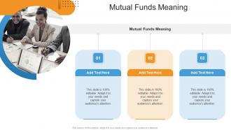 Mutual Funds Meaning In Powerpoint And Google Slides Cpb