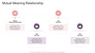 Mutual Meaning Relationship In Powerpoint And Google Slides Cpb