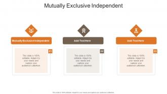 Mutually Exclusive Independent In Powerpoint And Google Slides Cpb