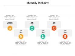 Mutually inclusive ppt powerpoint presentation styles grid cpb