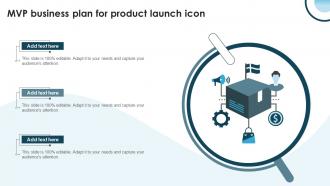 MVP Business Plan For Product Launch Icon