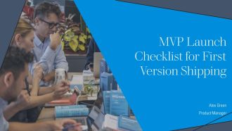 MVP Launch Checklist For First Version Shipping PPT Information AT