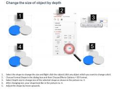 Mw three circles for social networking powerpoint temptate
