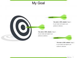 My Goal PowerPoint Slide Designs