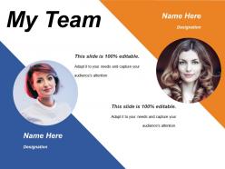 My Team Ppt Pictures Vector