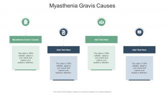 Myasthenia Gravis Causes In Powerpoint And Google Slides Cpb
