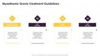 Myasthenia Gravis Treatment Guidelines In Powerpoint And Google Slides Cpb