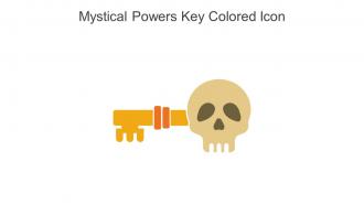 Mystical Powers Key Colored Icon In Powerpoint Pptx Png And Editable Eps Format