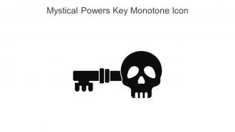 Mystical Powers Key Monotone Icon In Powerpoint Pptx Png And Editable Eps Format