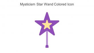Mysticism Star Wand Colored Icon In Powerpoint Pptx Png And Editable Eps Format