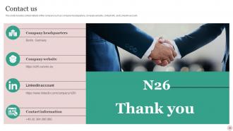 N26 Investor Funding Elevator Pitch Deck Ppt Template Aesthatic Images