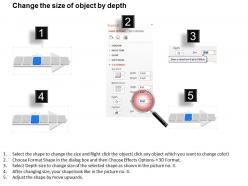 Na six staged arrow bar graph business deal idea generation powerpoint template slide