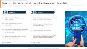 NaaS Architecture Bandwidth On Demand Model Features And Benefits Ppt Presentation Model Rules