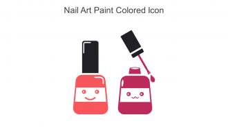 Nail Art Paint Colored Icon In Powerpoint Pptx Png And Editable Eps Format