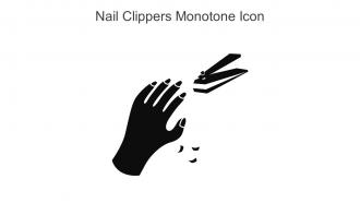 Nail Clippers Monotone Icon In Powerpoint Pptx Png And Editable Eps Format