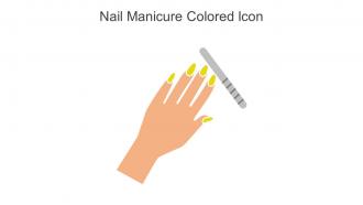 Nail Manicure Colored Icon In Powerpoint Pptx Png And Editable Eps Format