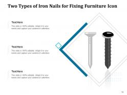 Nails Individual Hammered Furniture Iron Different