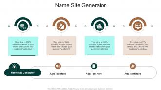 Name Site Generator In Powerpoint And Google Slides Cpb
