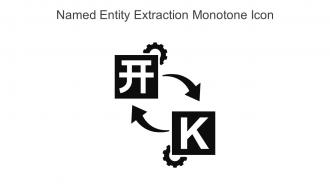 Named Entity Extraction Monotone Icon In Powerpoint Pptx Png And Editable Eps Format