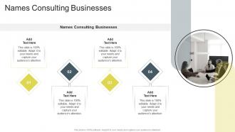 Names Consulting Businesses In Powerpoint And Google Slides Cpb