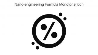 Nano Engineering Formula Monotone Icon In Powerpoint Pptx Png And Editable Eps Format