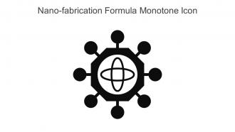 Nano Fabrication Formula Monotone Icon In Powerpoint Pptx Png And Editable Eps Format