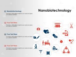 Nanobiotechnology ppt powerpoint presentation styles graphics example