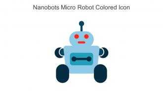Nanobots Micro Robot Colored Icon In Powerpoint Pptx Png And Editable Eps Format