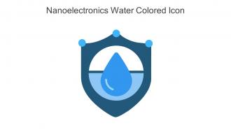 Nanoelectronics Water Colored Icon In Powerpoint Pptx Png And Editable Eps Format