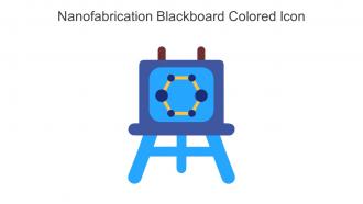 Nanofabrication Blackboard Colored Icon In Powerpoint Pptx Png And Editable Eps Format