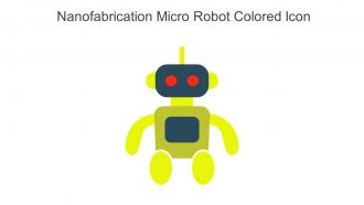 Nanofabrication Micro Robot Colored Icon In Powerpoint Pptx Png And Editable Eps Format