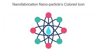 Nanofabrication Nano Particles Colored Icon In Powerpoint Pptx Png And Editable Eps Format