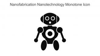 Nanofabrication Nanotechnology Monotone Icon In Powerpoint Pptx Png And Editable Eps Format