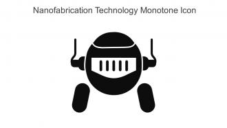 Nanofabrication Technology Monotone Icon In Powerpoint Pptx Png And Editable Eps Format