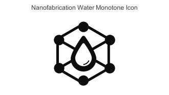 Nanofabrication Water Monotone Icon In Powerpoint Pptx Png And Editable Eps Format