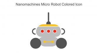 Nanomachines Micro Robot Colored Icon In Powerpoint Pptx Png And Editable Eps Format