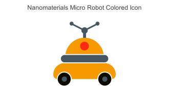 Nanomaterials Micro Robot Colored Icon In Powerpoint Pptx Png And Editable Eps Format