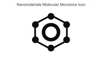 Nanomaterials Molecular Monotone Icon In Powerpoint Pptx Png And Editable Eps Format