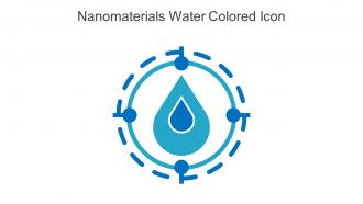 Nanomaterials Water Colored Icon In Powerpoint Pptx Png And Editable Eps Format
