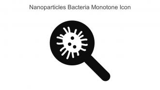 Nanoparticles Bacteria Monotone Icon In Powerpoint Pptx Png And Editable Eps Format