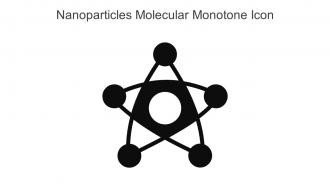 Nanoparticles Molecular Monotone Icon In Powerpoint Pptx Png And Editable Eps Format