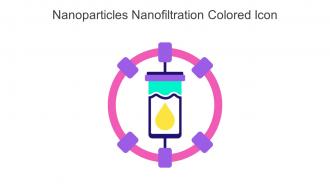 Nanoparticles Nanofiltration Colored Icon In Powerpoint Pptx Png And Editable Eps Format
