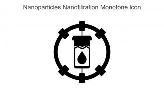 Nanoparticles Nanofiltration Monotone Icon In Powerpoint Pptx Png And Editable Eps Format