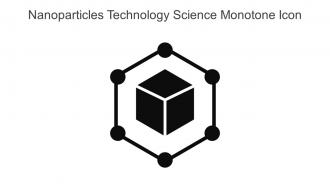Nanoparticles Technology Science Monotone Icon In Powerpoint Pptx Png And Editable Eps Format